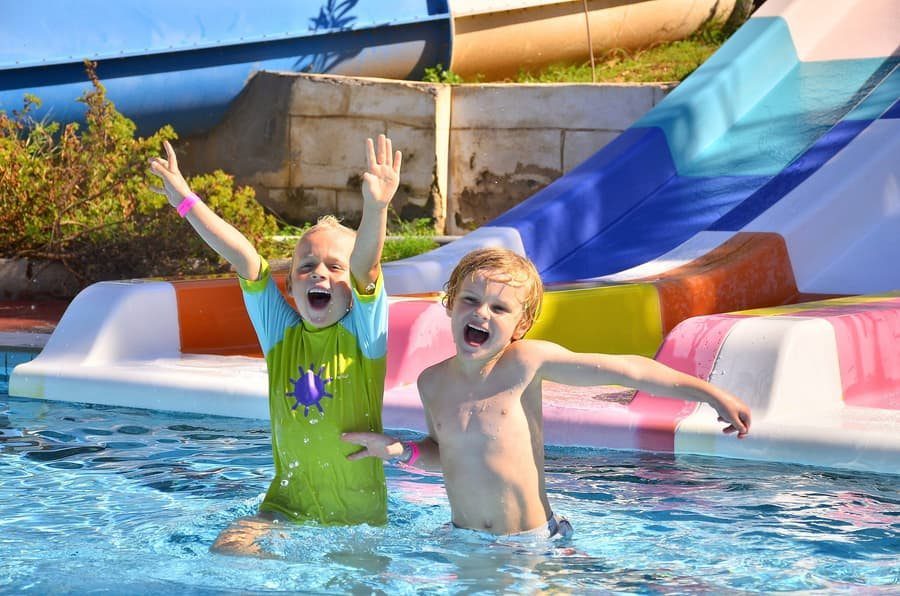Photo prints of a day at the water park